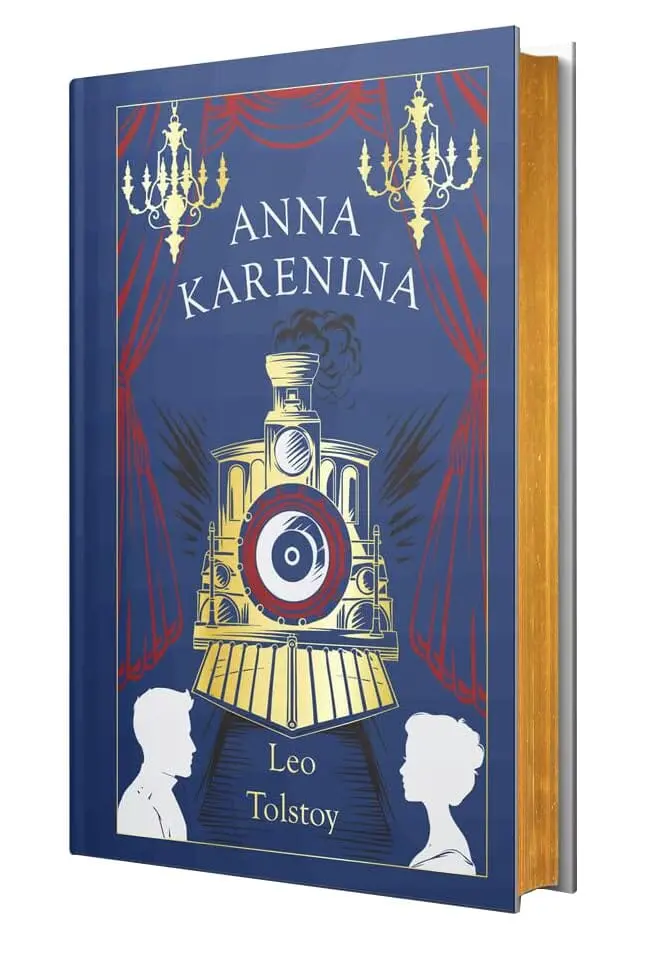 Damaged - Anna Karenina By Leo Tolstoy - Fiction - Leather Bound - I 32 1
