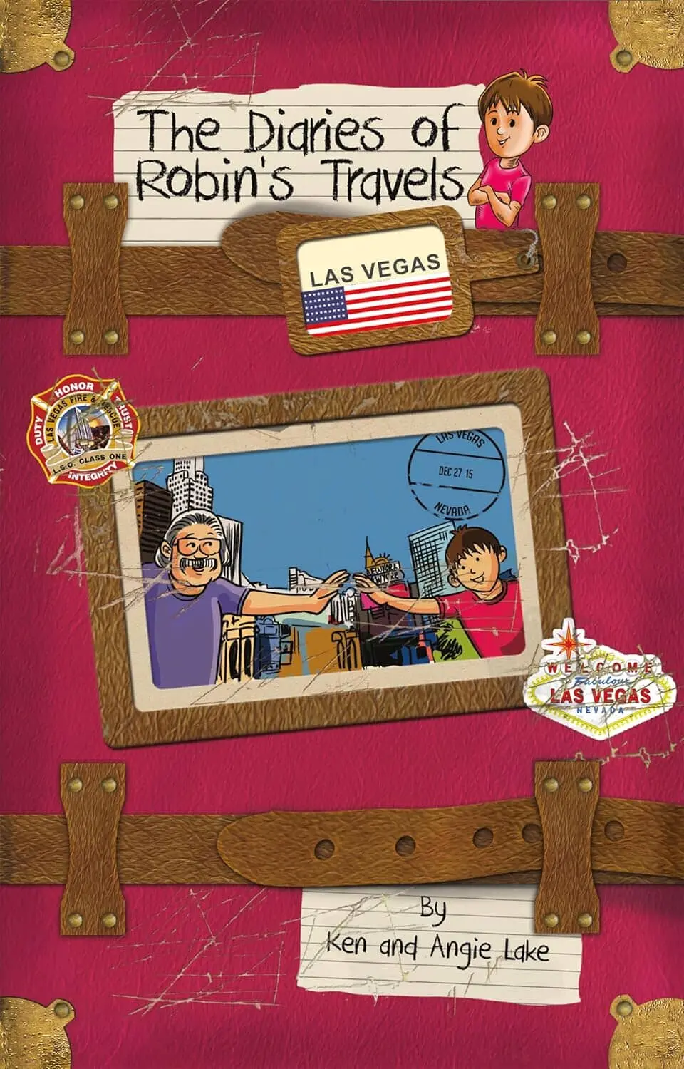 Robin's Travels Las Vegas Book By Ken Lake, Angie Lake - Paperback 1