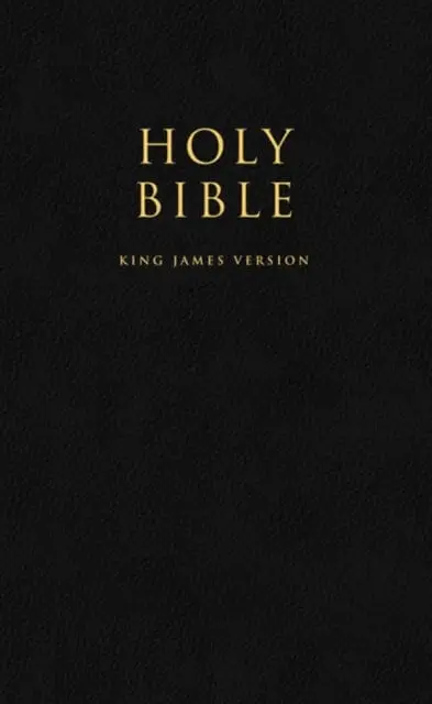 Holy Bible: King James Version (Kjv) Popular Gift & Award Black Leatherette Edition By Collins Kjv Bibles 1