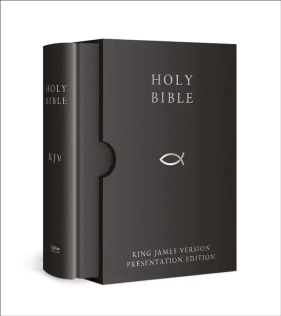 Holy Bible: King James Version (Kjv) Black Presentation Edition By Collins Kjv Bibles 1