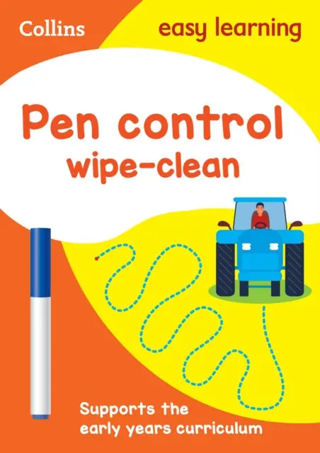 Pen Control Age 3-5 Wipe Clean Activity Book: Ideal For Home Learning 1