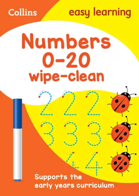Numbers 0-20 Age 3-5 Wipe Clean Activity Book: Ideal For Home Learning 1