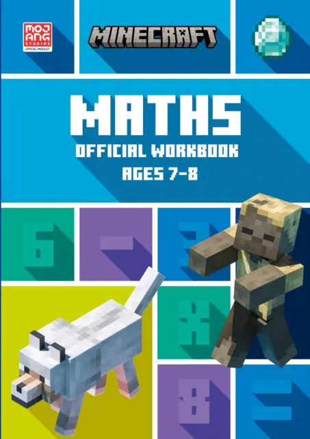 Minecraft Maths Ages 7-8: Official Workbook By Collins Ks1 1
