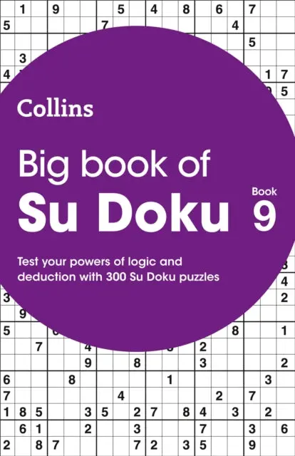 Big Book Of Su Doku 9 By Collins Puzzles 1