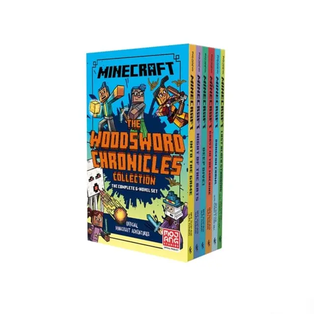 Minecraft Woodsword Chronicles 6 Book Slipcase By Nick Eliopulos 1