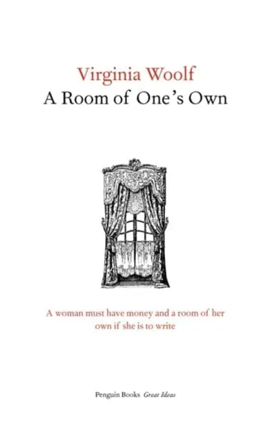 A Room Of One's Own By Virginia Woolf 1