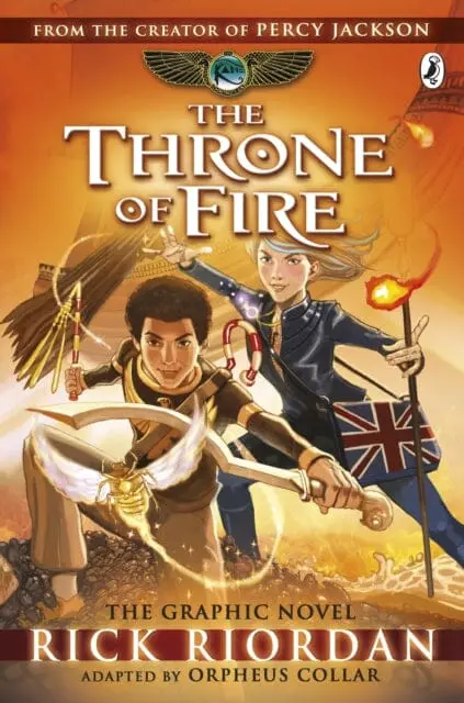 The Throne Of Fire: The Graphic Novel (The Kane Chronicles Book 2) By Rick Riordan 1