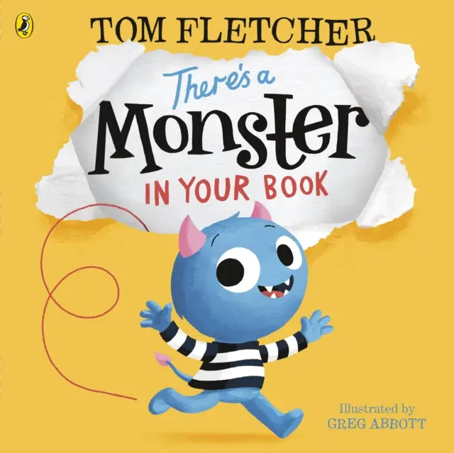 There's A Monster In Your Book By Tom Fletcher 1