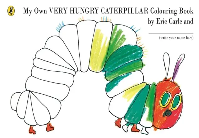My Own Very Hungry Caterpillar Colouring Book By Eric Carle 1