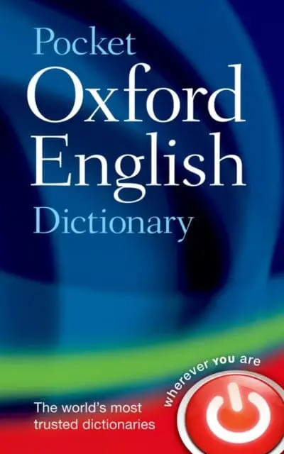 Pocket Oxford English Dictionary By Oxford Languages 1