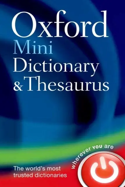 Oxford Mini Dictionary And Thesaurus By Oxford Languages 1