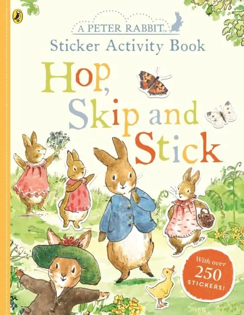 Peter Rabbit Hop, Skip, Stick Sticker Activity 1