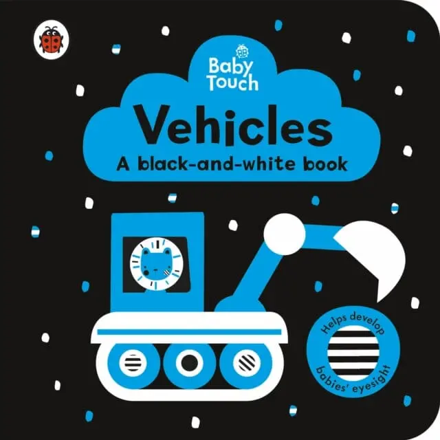 Baby Touch: Vehicles A Black-And-White Book By Ladybird 1