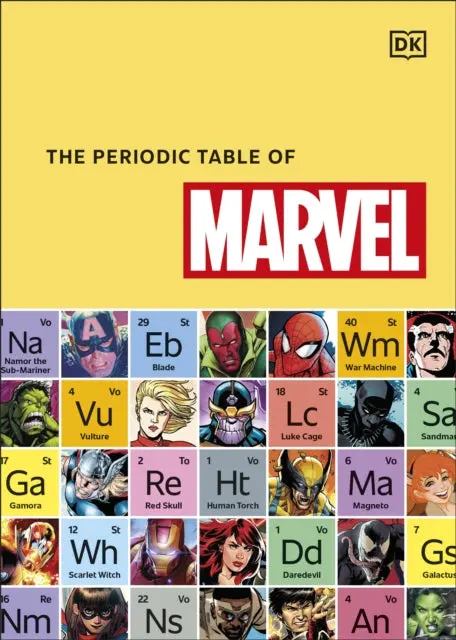 The Periodic Table Of Marvel By Melanie Scott 1