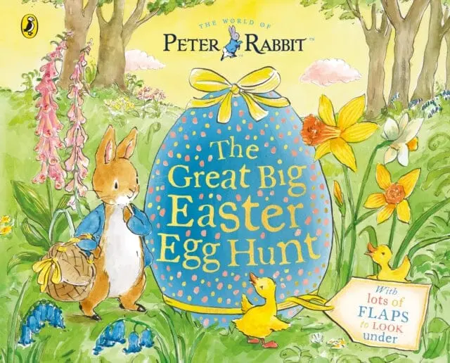 Peter Rabbit Great Big Easter Egg Hunt: A Lift-The-Flap Storybook By Beatrix Potter 1