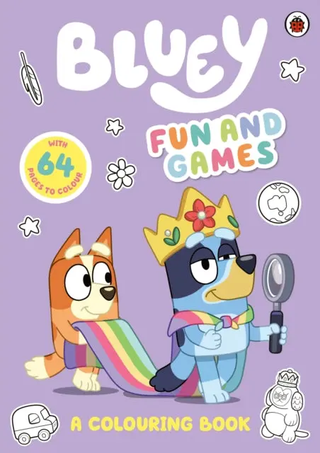 Bluey: Fun And Games Colouring Book 1