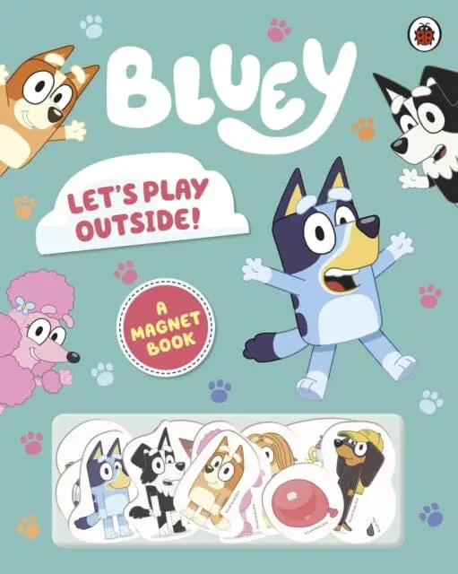 Bluey: Let's Play Outside! : Magnet Book 1