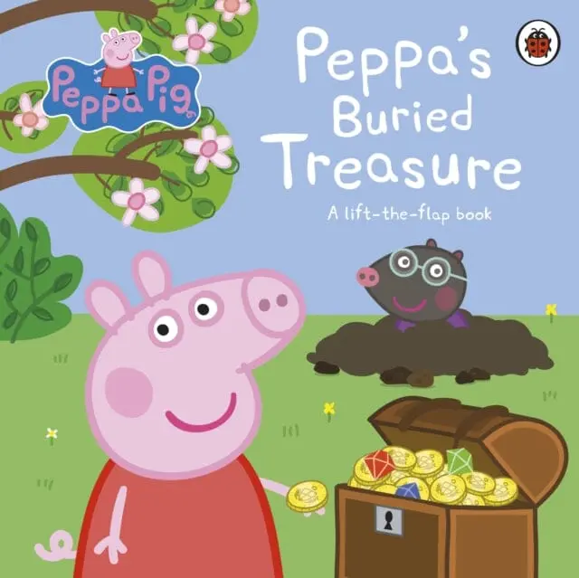 Peppa Pig: Peppa's Buried Treasure : A Lift-The-Flap Book By  Peppa Pig 1