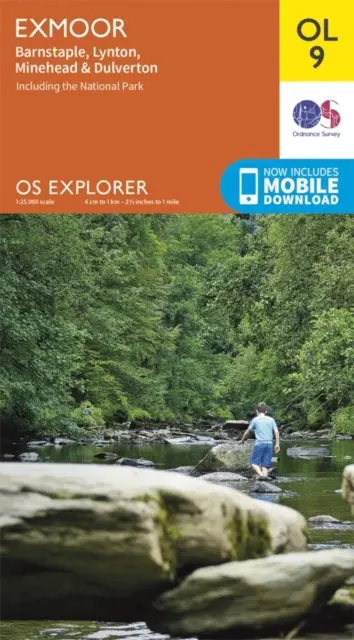 Exmoor, Barnstaple, Lynton, Minehead & Dulverton Os Map 1
