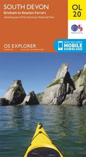 South Devon, Brixham To Newton Ferrers By Ordnance Survey 1