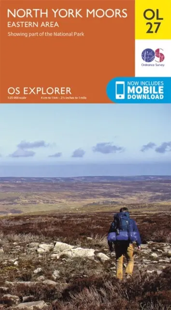 North York Moors - Eastern Area By Ordnance Survey 1
