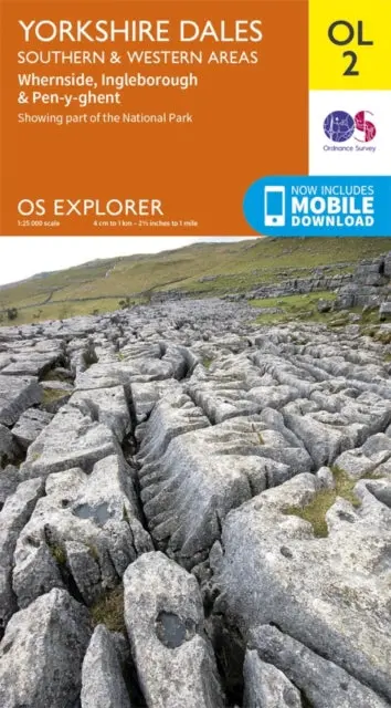Yorkshire Dales South & Western By Ordnance Survey 1