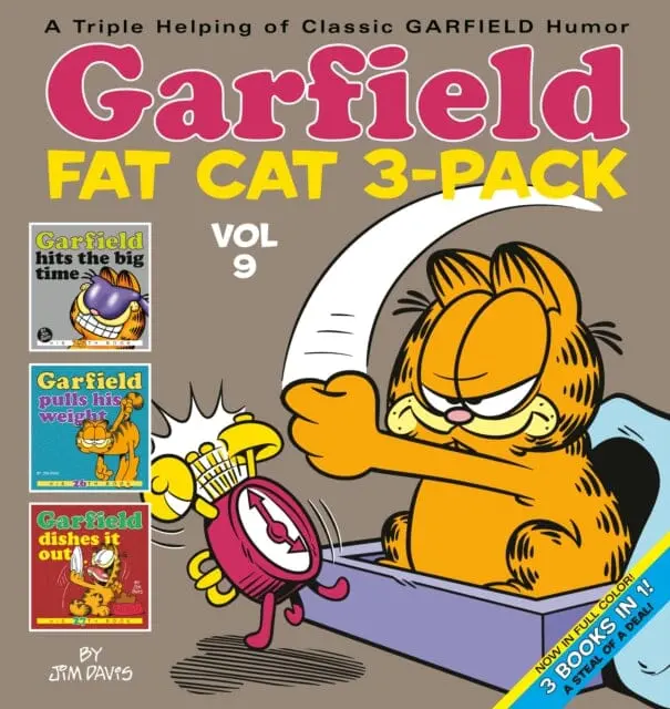 Garfield Fat-Cat 3-Pack #9 By Jim Davis 1