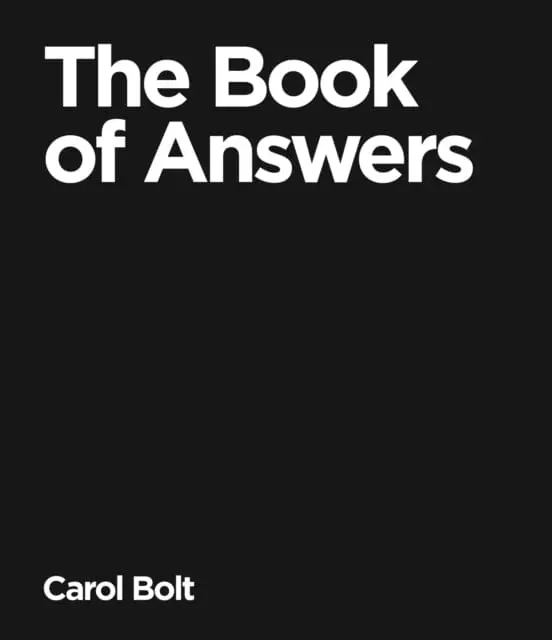 The Book Of Answers  By Carol Bolt 1