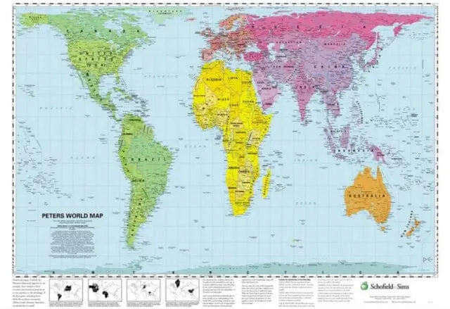 Peters World Map 1