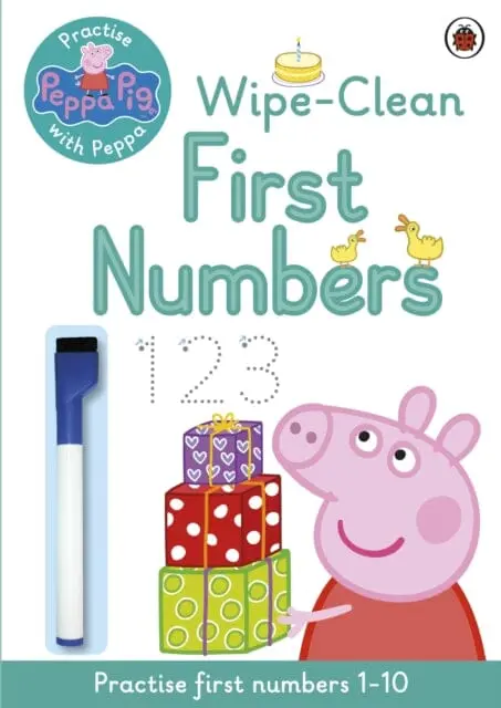 Peppa Pig: Practise With Peppa: Wipe-Clean First Numbers By Peppapig 1