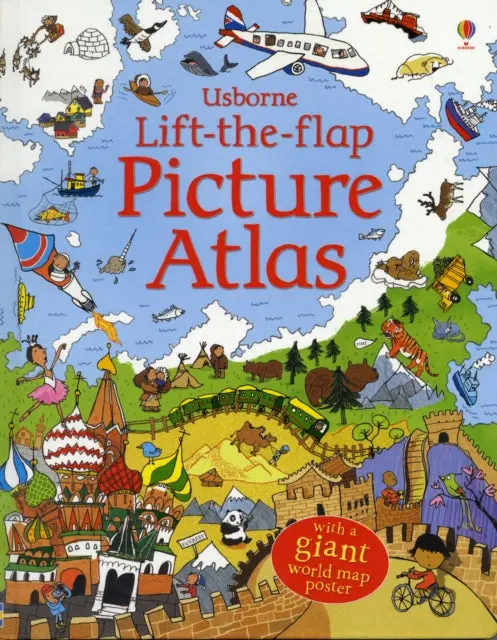 Lift-The-Flap Picture Atlas By Alex Frith 1