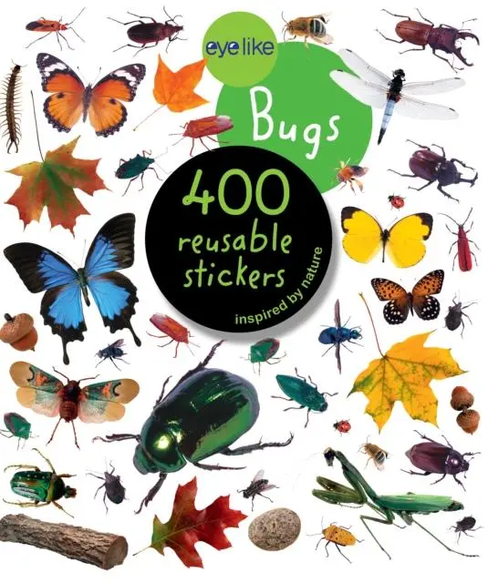 Eyelike Bugs - 400 Reusable Stickers 1