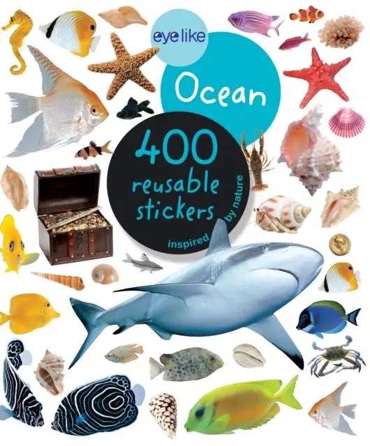 Eyelike Ocean - 400 Reusable Stickers Inspired By Nature 1