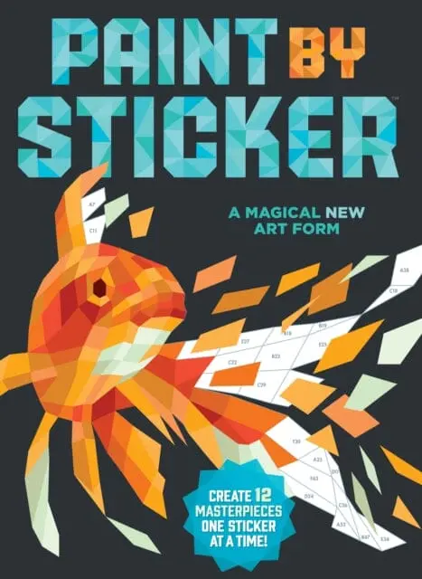 Paint By Sticker: Create 12 Masterpieces One Sticker At A Time! By Workman Publishing 1