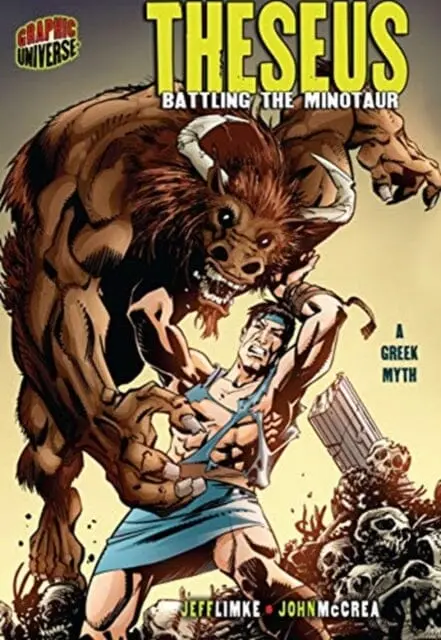 Theseus Battling The Minotaur (A Greek Myth) By Limke Jeff 1