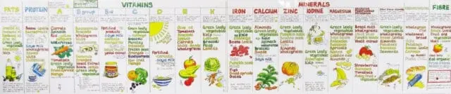 Vitamin Chart By Liz Cook 1