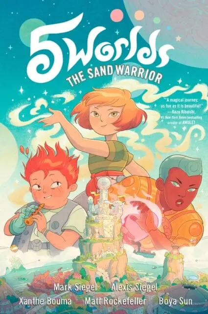 5 Worlds Book 1: The Sand Warrior By Mark Siegel 1