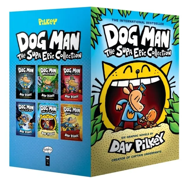 Dog Man 1-6: The Supa Epic Collection By Dav Pilkey 1
