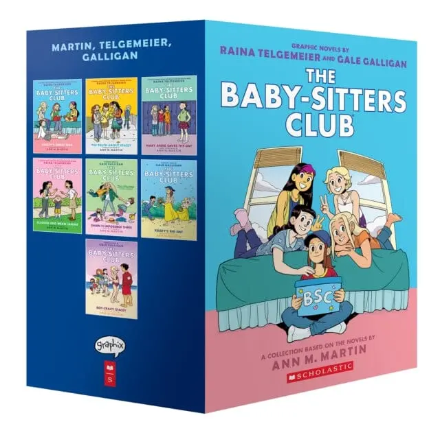 Babysitters Club Graphix #1-7 Box Set By Ann M. Martin 1