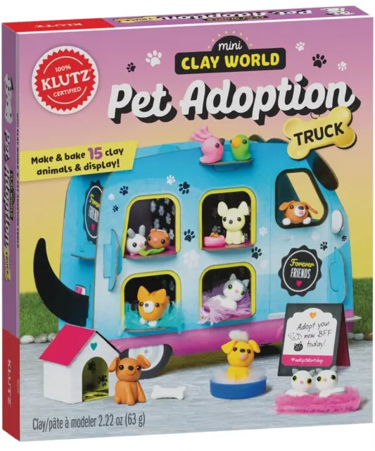 Mini Clay World Pet Adoption Truck By Editors Of Klutz 1