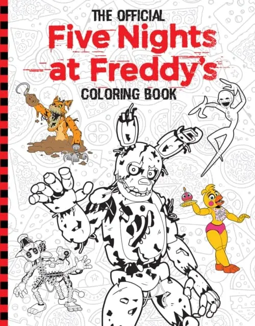 Official Five Nights At Freddy's Coloring Book 1