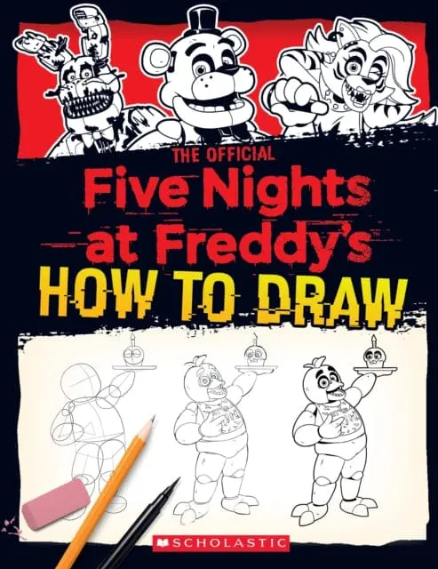 Five Nights At Freddy's How To Draw By Scott Cawthon 1