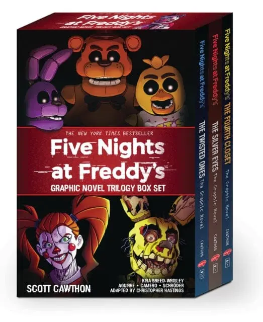 Five Nights At Freddy's Graphic Novel Trilogy Box Set By Scott Cawthon 1