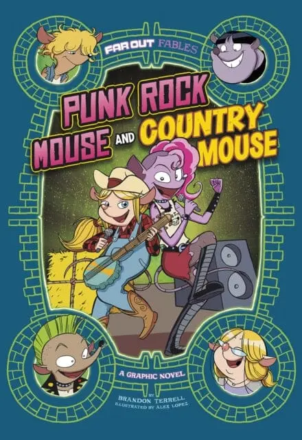 Punk Rock Mouse And Country Mouse : A Graphic Novel By Brandon Terrell 1