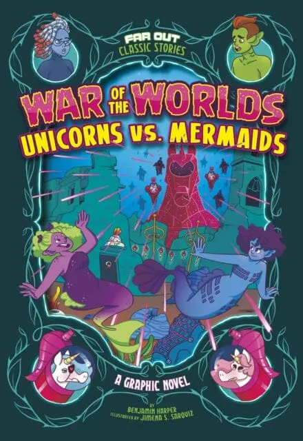 War Of The Worlds Unicorns Vs Mermaids By Benjamin Harper 1