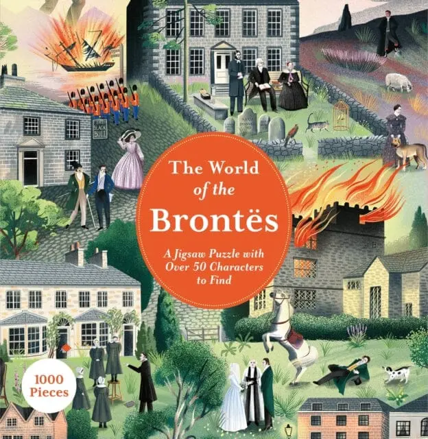 The World Of The Brontes : A 1000-Piece Jigsaw Puzzle By Amber Adams 1