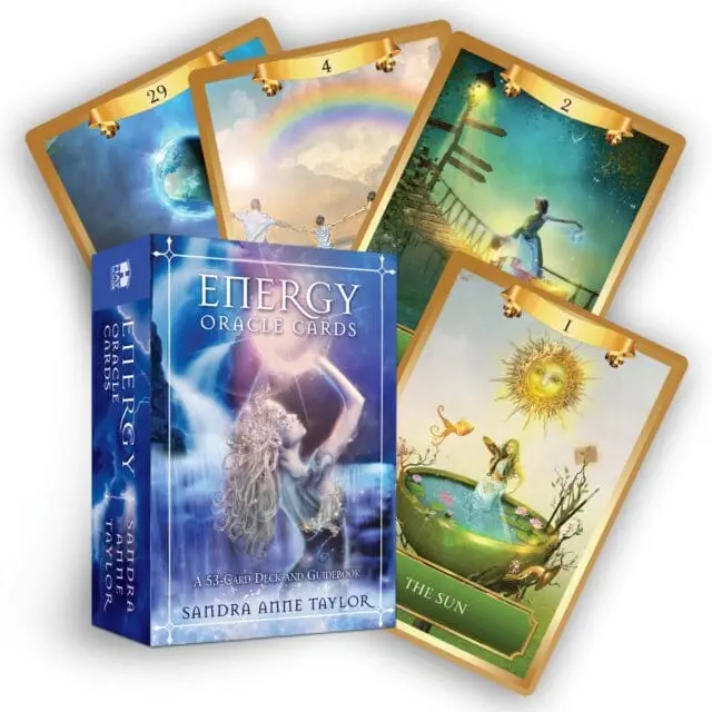 Energy Oracle Cards: A 53-Card Deck And Guidebook By Sandra Anne Taylor 1
