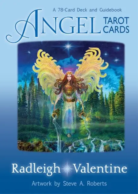 Angel Tarot Cards: A 78-Card Deck And Guidebook By Radleigh Valentine 1