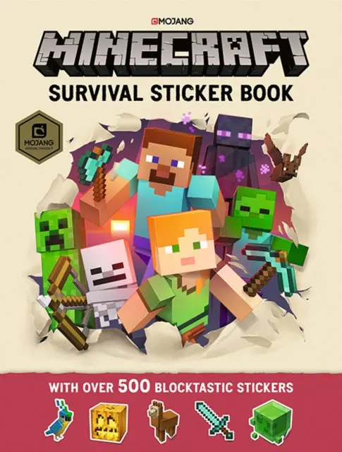 Minecraft Survival Sticker Book: An Official Minecraft Book From Mojang 1