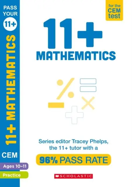 11+ Mathematics Practice And Assessment For The Cem Test Ages 10-11 1